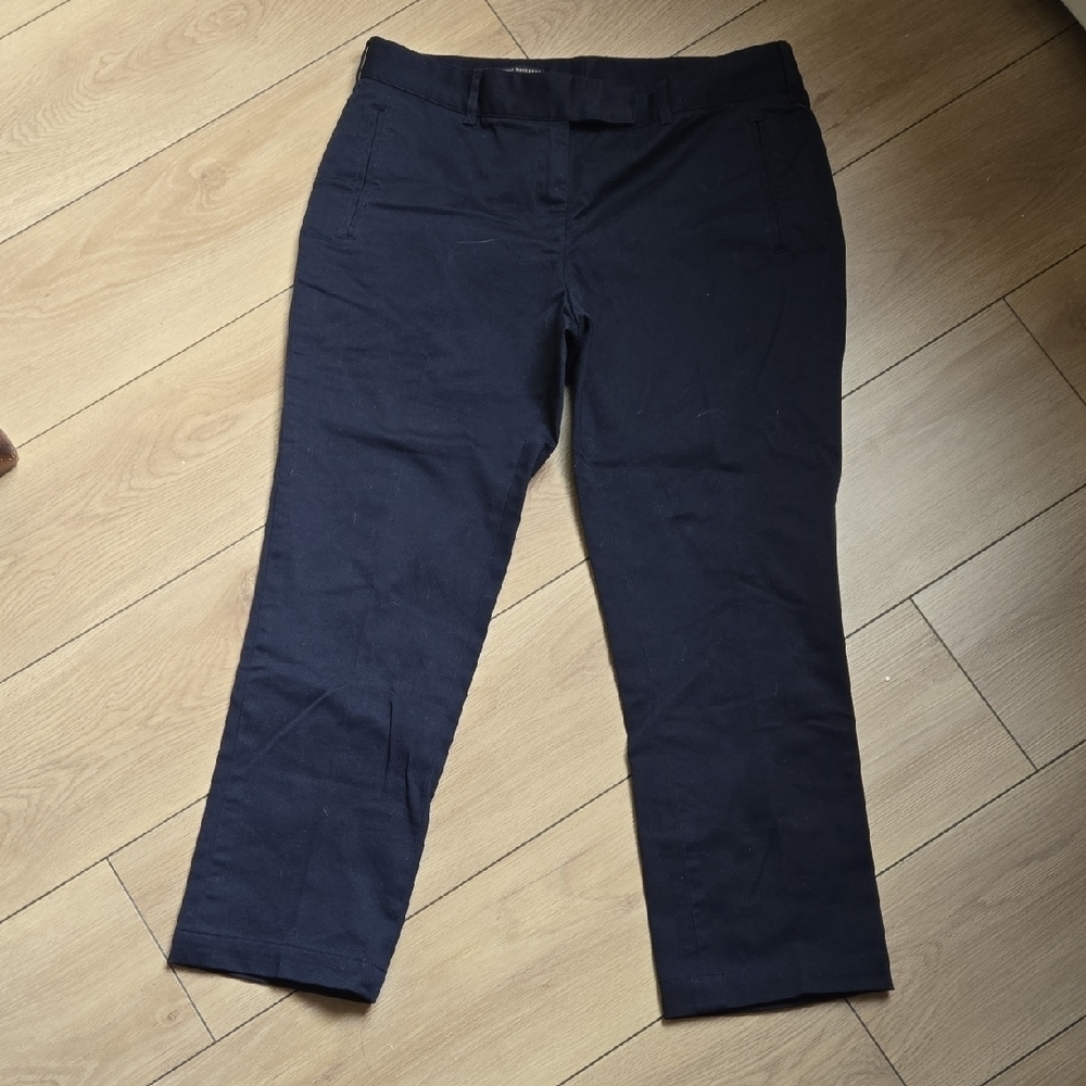 Brooks Brothers Stretch Cotton Advantage Chino Pants In Navy Sz 6